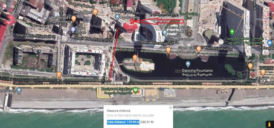 Apartment Roin Batumi Exteriér fotografie
